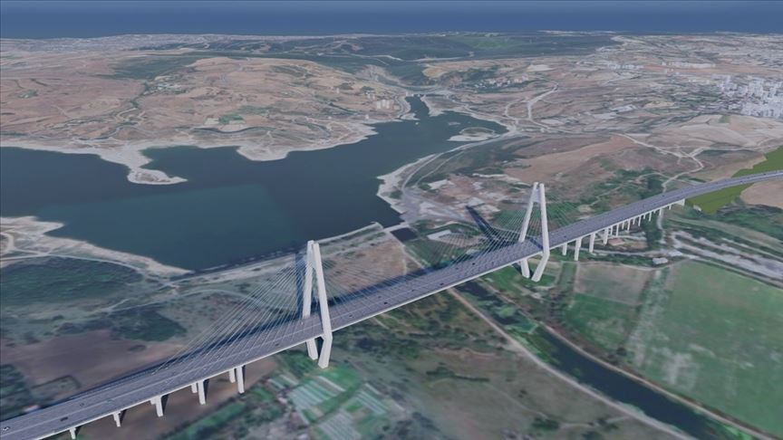 Kanal İstanbul'da temeli bu ay atılacak köprüyü Rönesans Holding inşa edecek