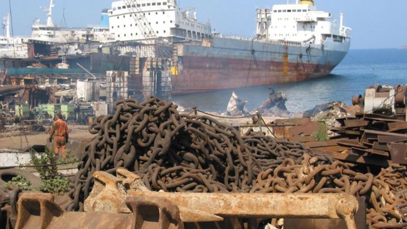 $157 million contribution to economy from scrap ships