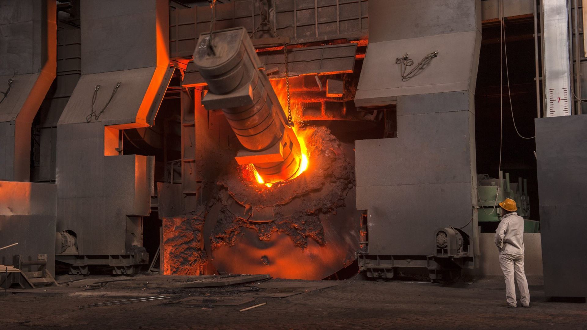 While the world was shrinking in steel production, Turkey grew.
