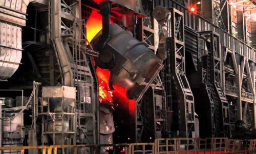 Chinese steel futures down