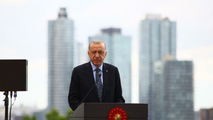Erdoğan, New York’ta Türkevi’ni açtı