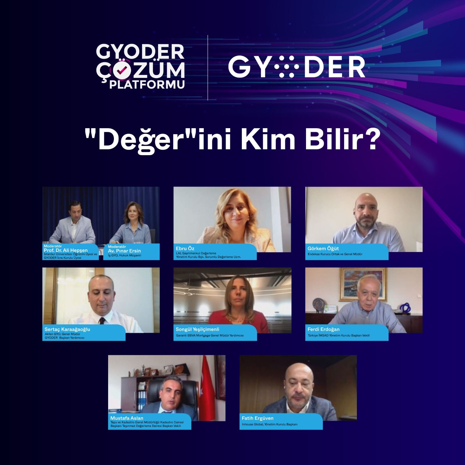 GYODER Çözüm Platformu’nda Değer ve Eder Konusu konuşuldu