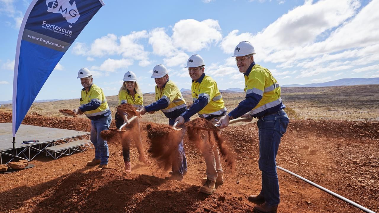 Iron ore miners pull Australian shares down