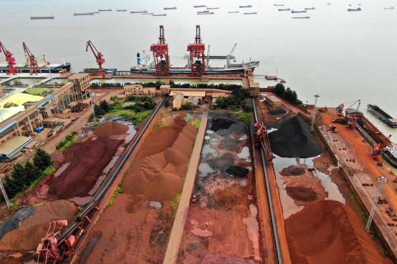 Brazil's iron ore exports fell 0.84 percent in October