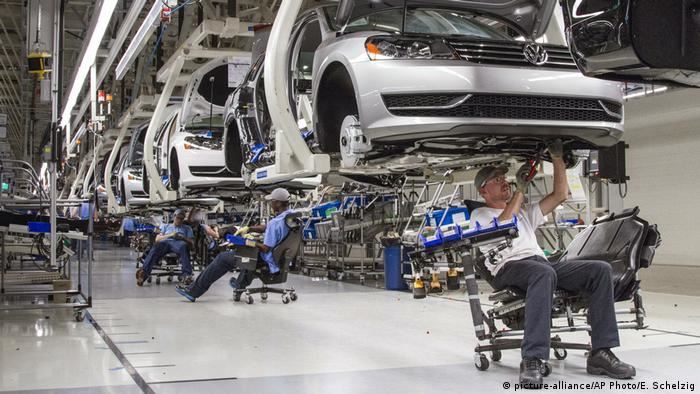 German VW Group's sales in China fell 14% due to chip shortages