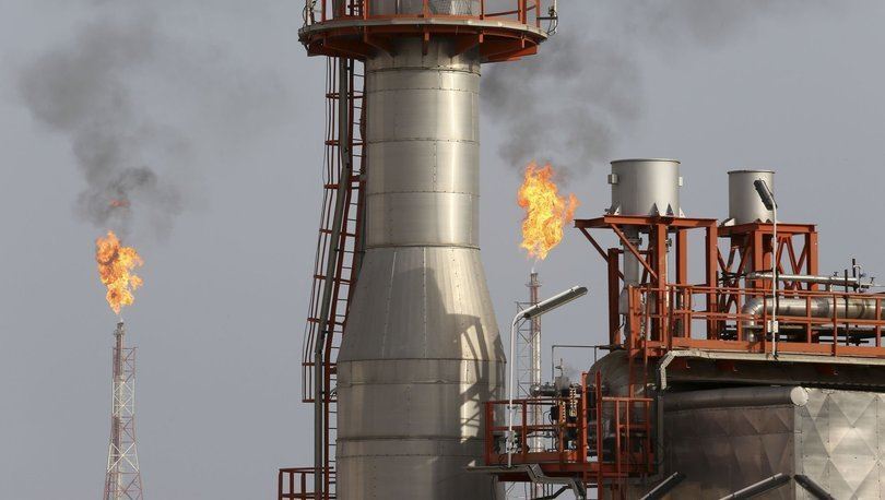 Industrial valves are throttled after the interruption in Iranian gas