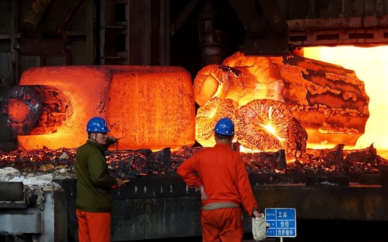 Küresel ham çelik üretimi ocakta yüzde 6,1 düştü