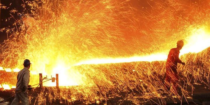 India's steel exports and imports fell