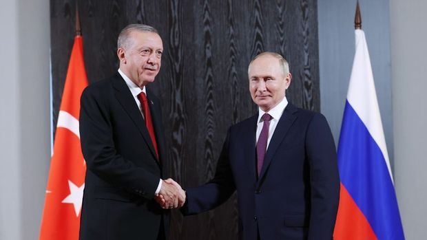  Erdoğan ve Putin'in görüşmesi sona erdi