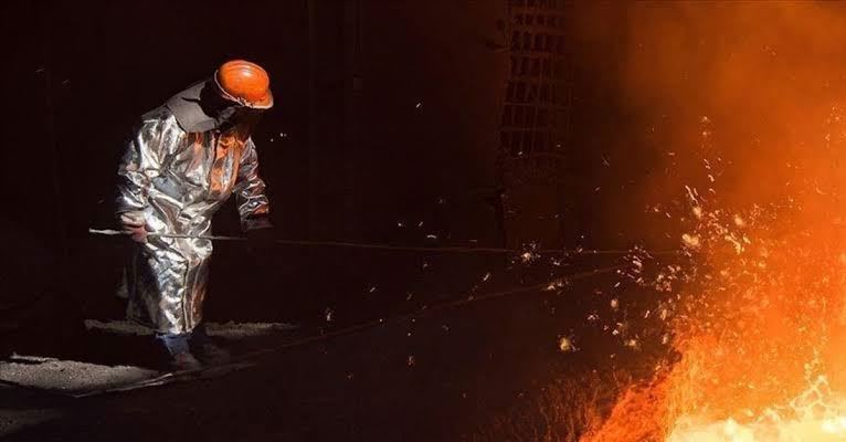 Küresel ham çelik üretimi Ağustos'ta düştü