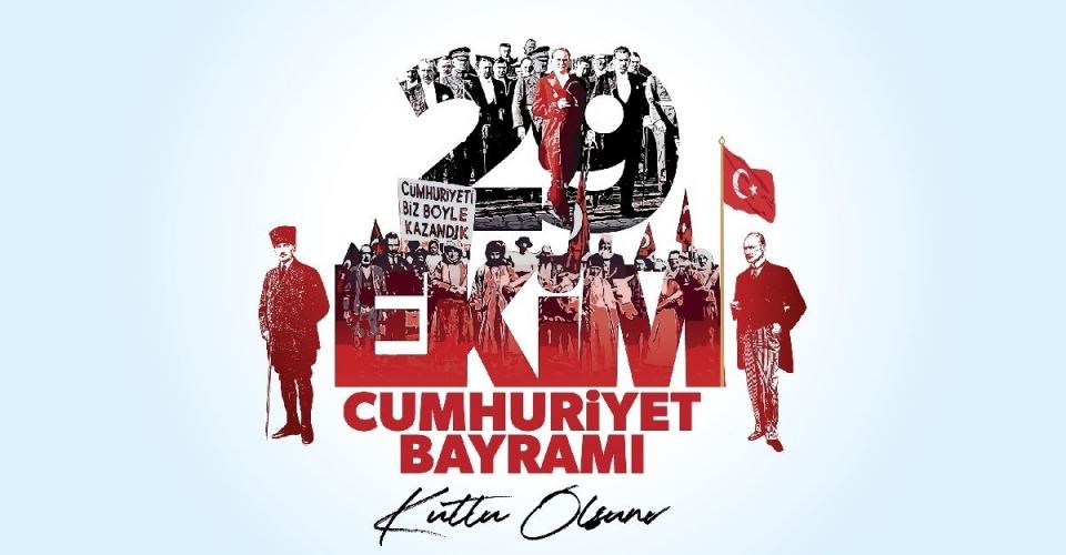 Cumhuriyetimizin 99. yıldönümünde elbirliği ile çalışmaya devam ediyoruz