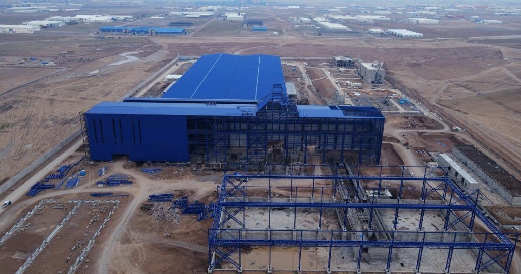 Iraq Van Steel started production of rebar