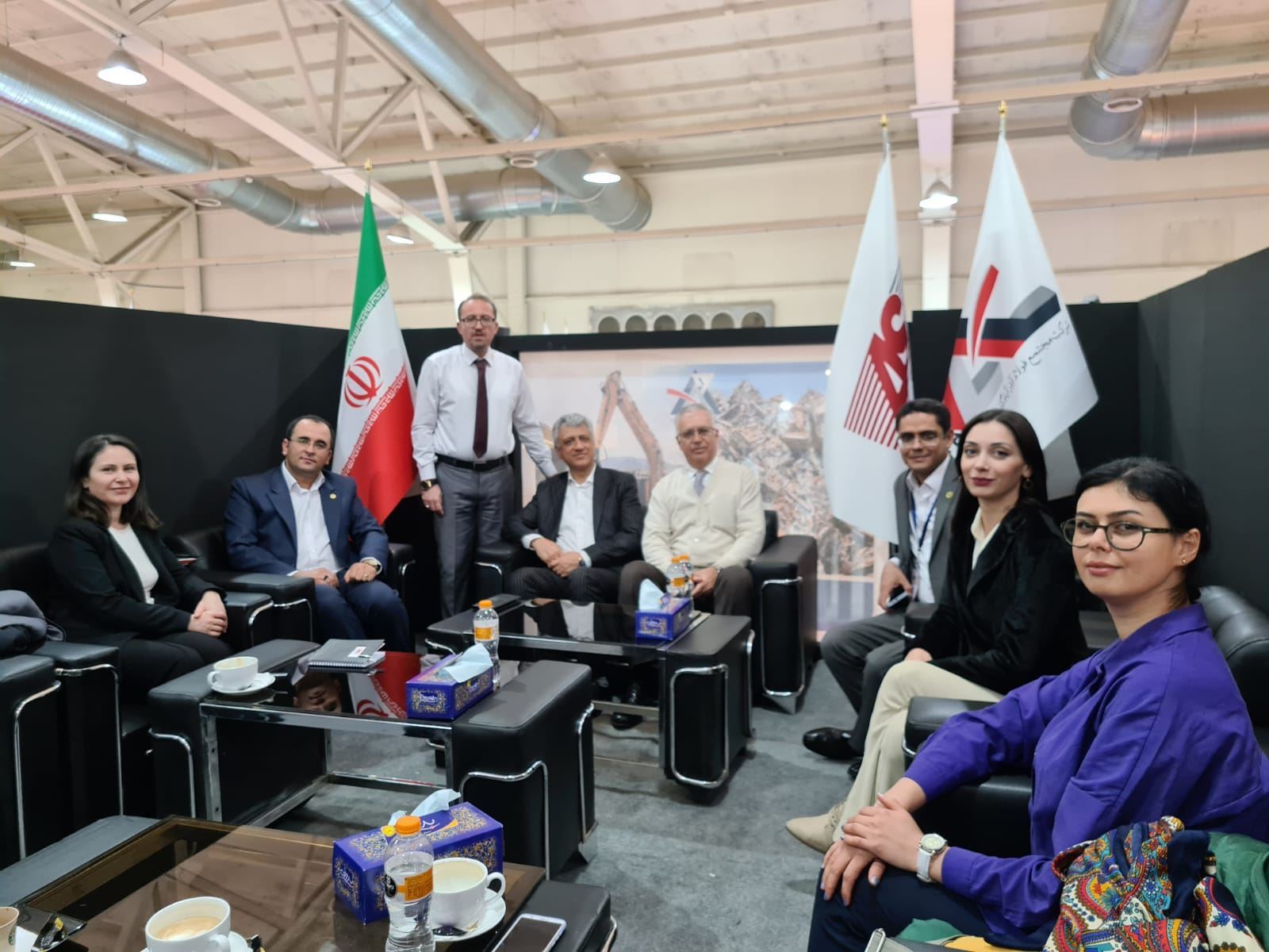 Aras Steel at Iran METAFO Fair