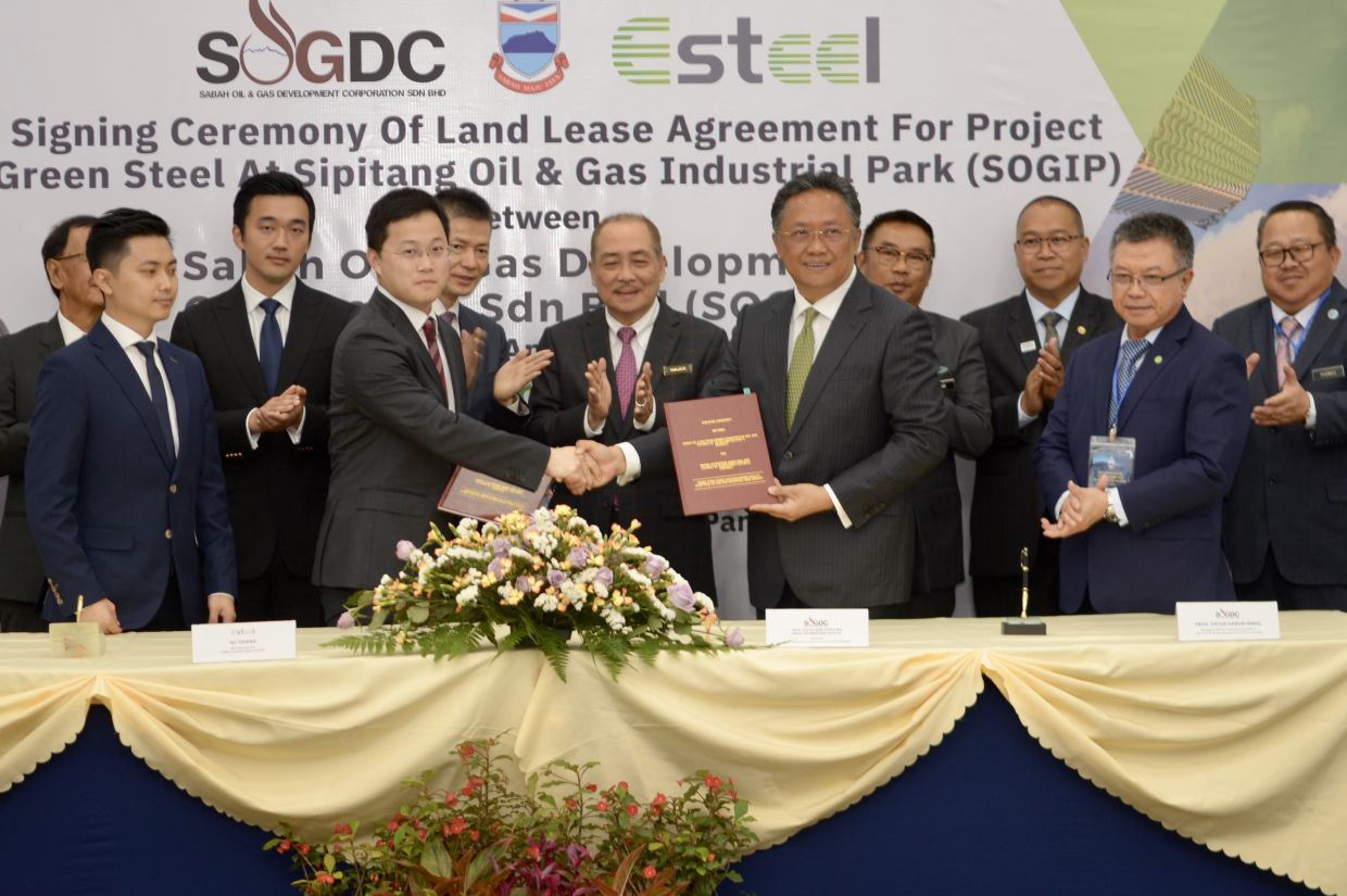Malezya, Sabah'ta yeşil çelik tesisine sahip olacak