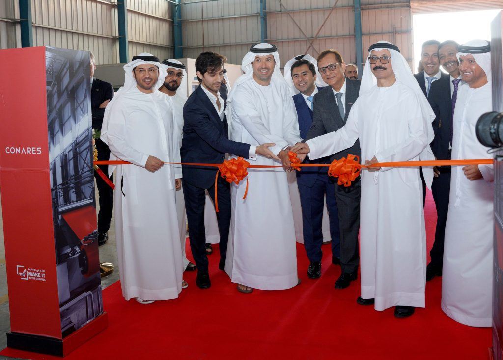 Conares, the second largest special steel producer in the UAE, opens a 100,000-tonne color-coated steel products factory