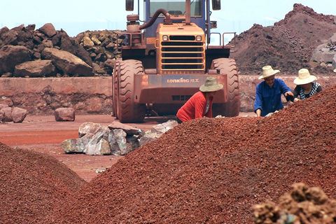 China's iron ore production in November 2022