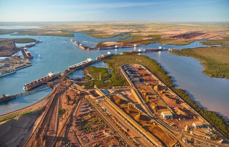 Port Hedland demir cevheri ihracatında düşüş