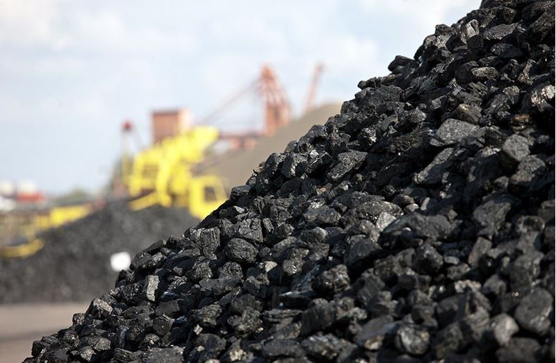 China's coal imports fell compared to the same month last year