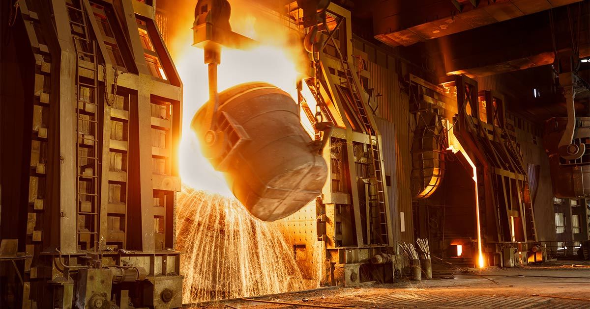 Belgium steel production increased in December 2022