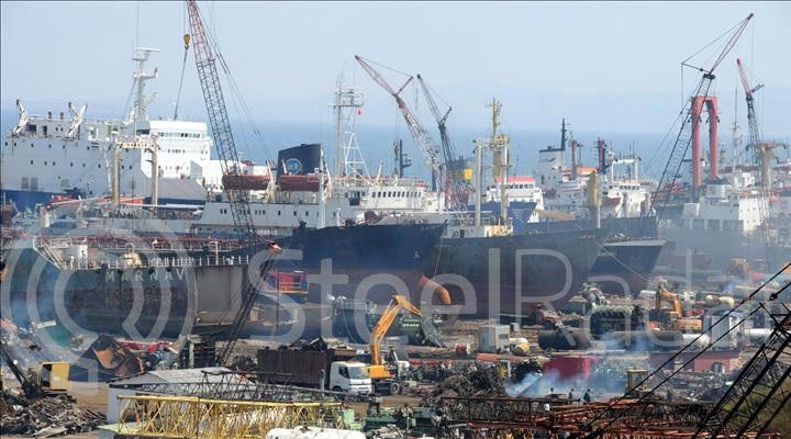 Gemi söküm hurda fiyatları 2 Şubat itibariyle yükseldi