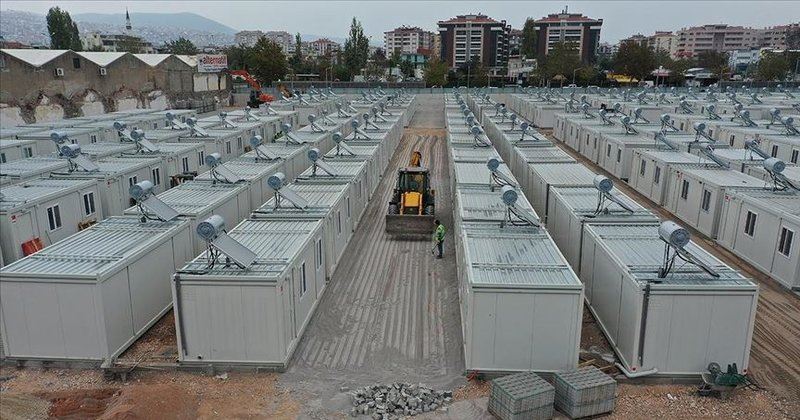 TİM ilk etapta 4 ile 1000 konteyner ve prefabrik konut inşa ediyor