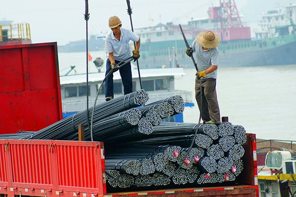Daily steel production of CISA members has increased