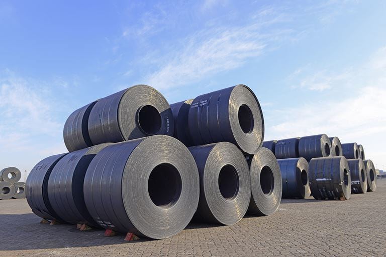 Imports of hot-rolled flat steel increased in the USA