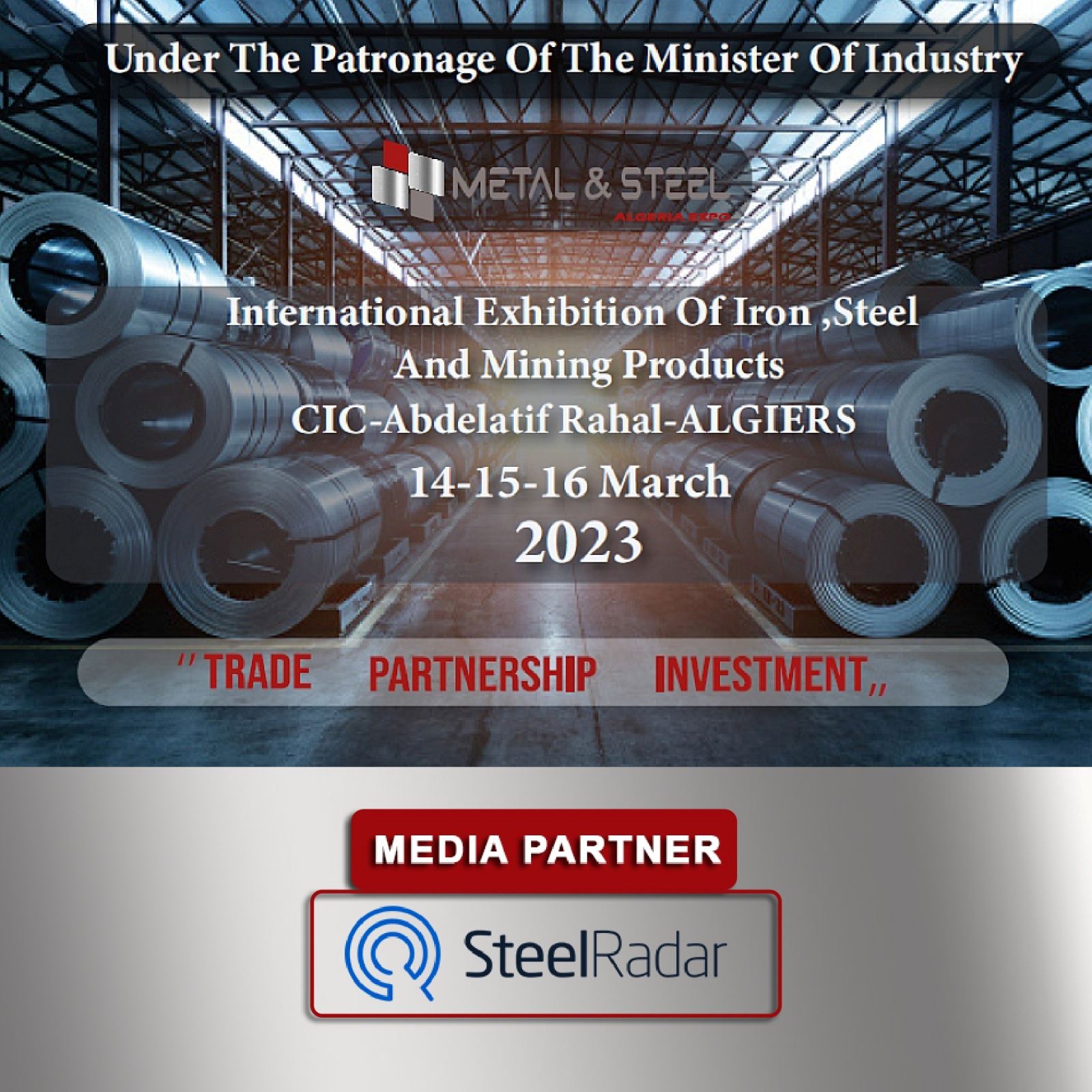 Stall Expo Event organizes the International Iron, Steel and Mining Products Exhibition