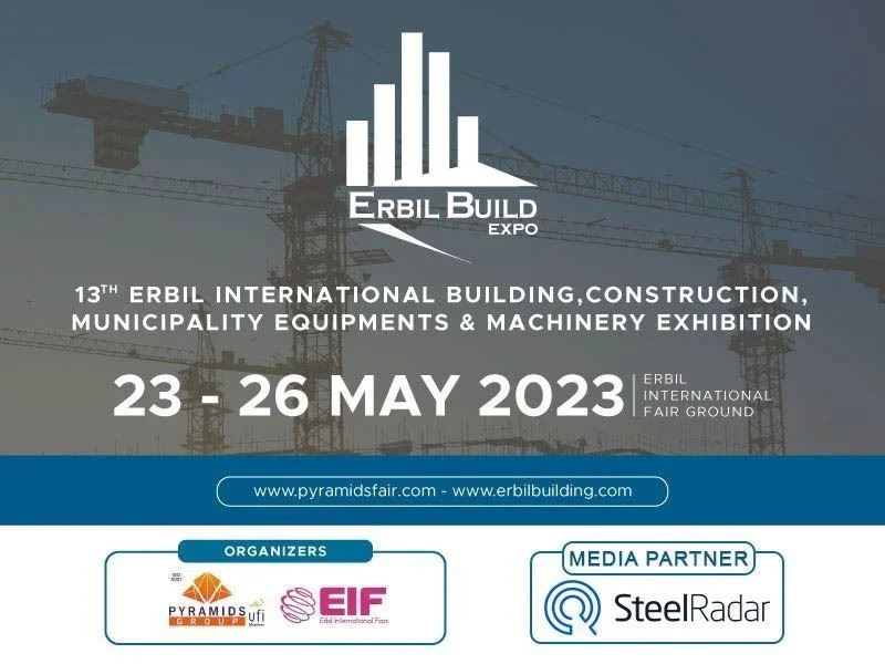 13th Erbil International Construction Fair on 23-26 May 2023!