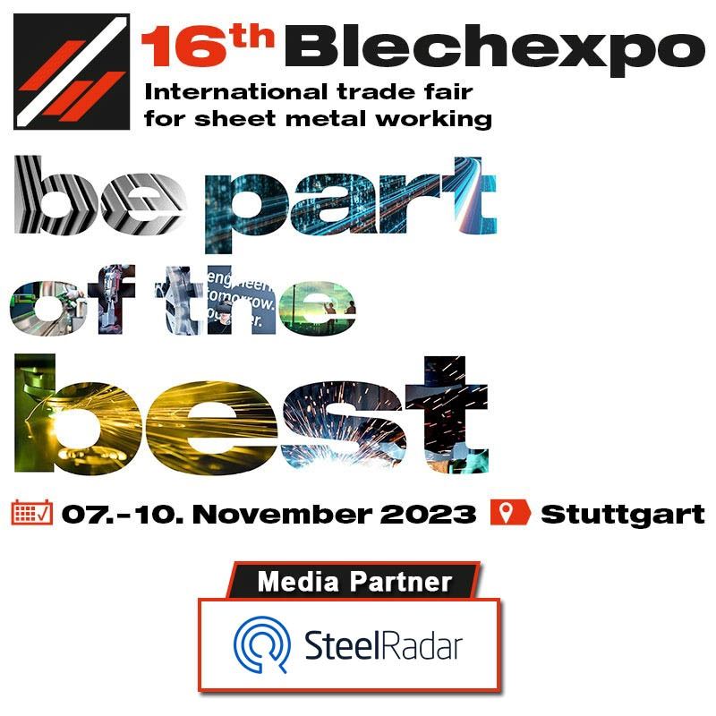 The 16th Blechexpo International Trade Fair continues its preparations