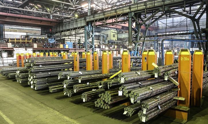Mechel's steel production increased