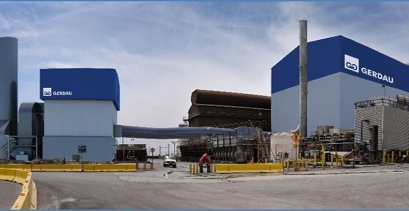Gerdau company reopened their steel plant