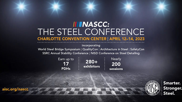 2023 NASCC: The Steel Conference between 14-16 April 2023!