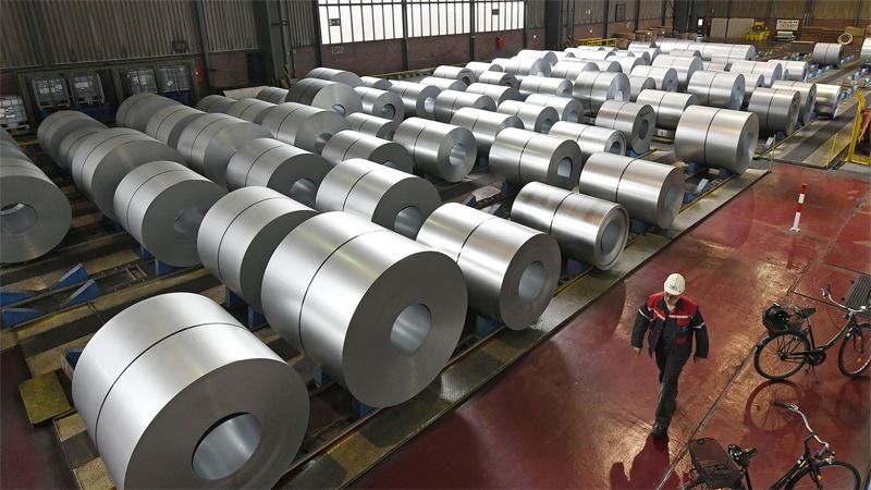 Belgium reduced steel production in February