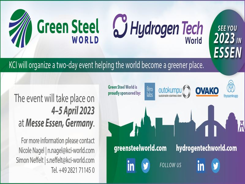 Green Steel World Konferansı bugün başladı