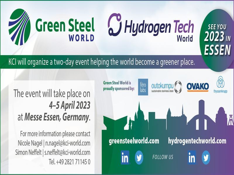 The Green Steel World Conference has started today