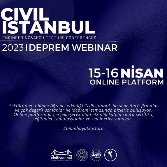 CIVILISTANBUL’23’te uzmanlar eşliğinde deprem teması işlenecek