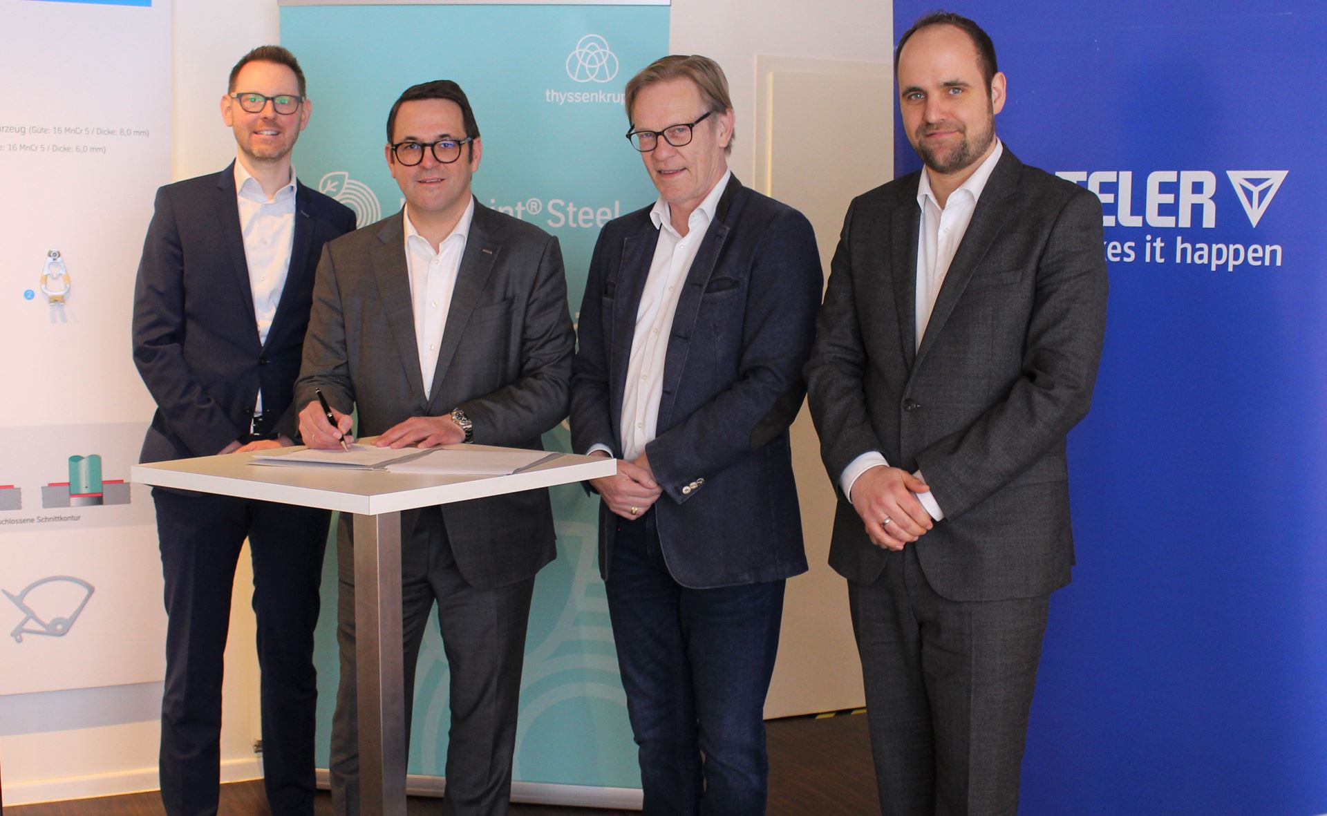 BENTELER and thyssenkrupp Hohenlimburg agree on supply of green steel