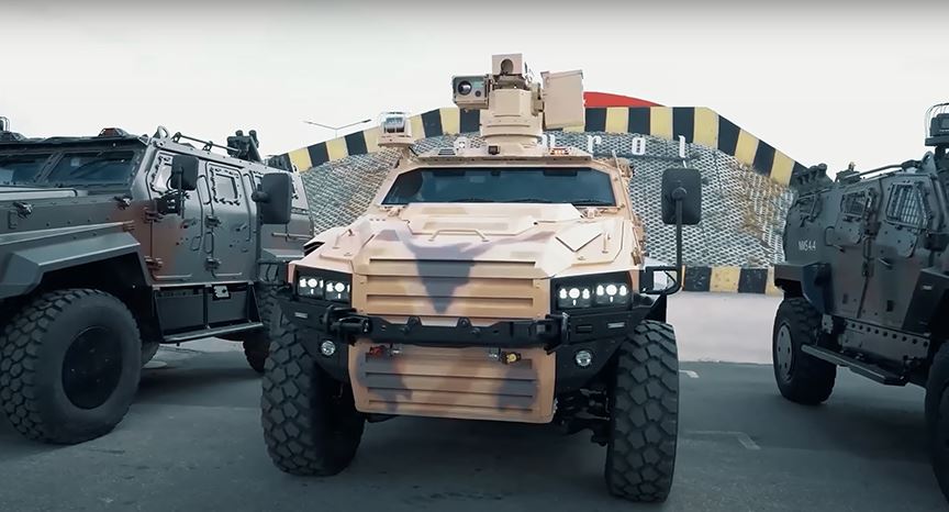 Turkish Defense Industry started to use domestically produced armored steel
