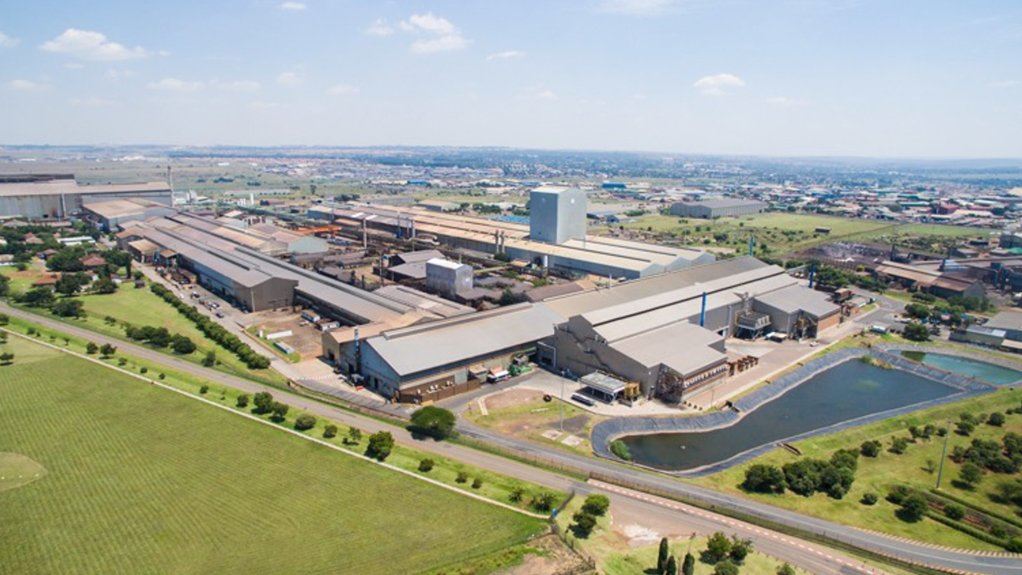 Columbus, the only stainless steel producer in Africa and South Africa