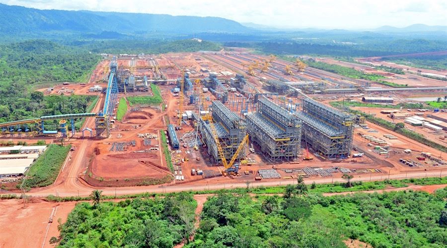 Vale's iron ore production decreased in the first quarter