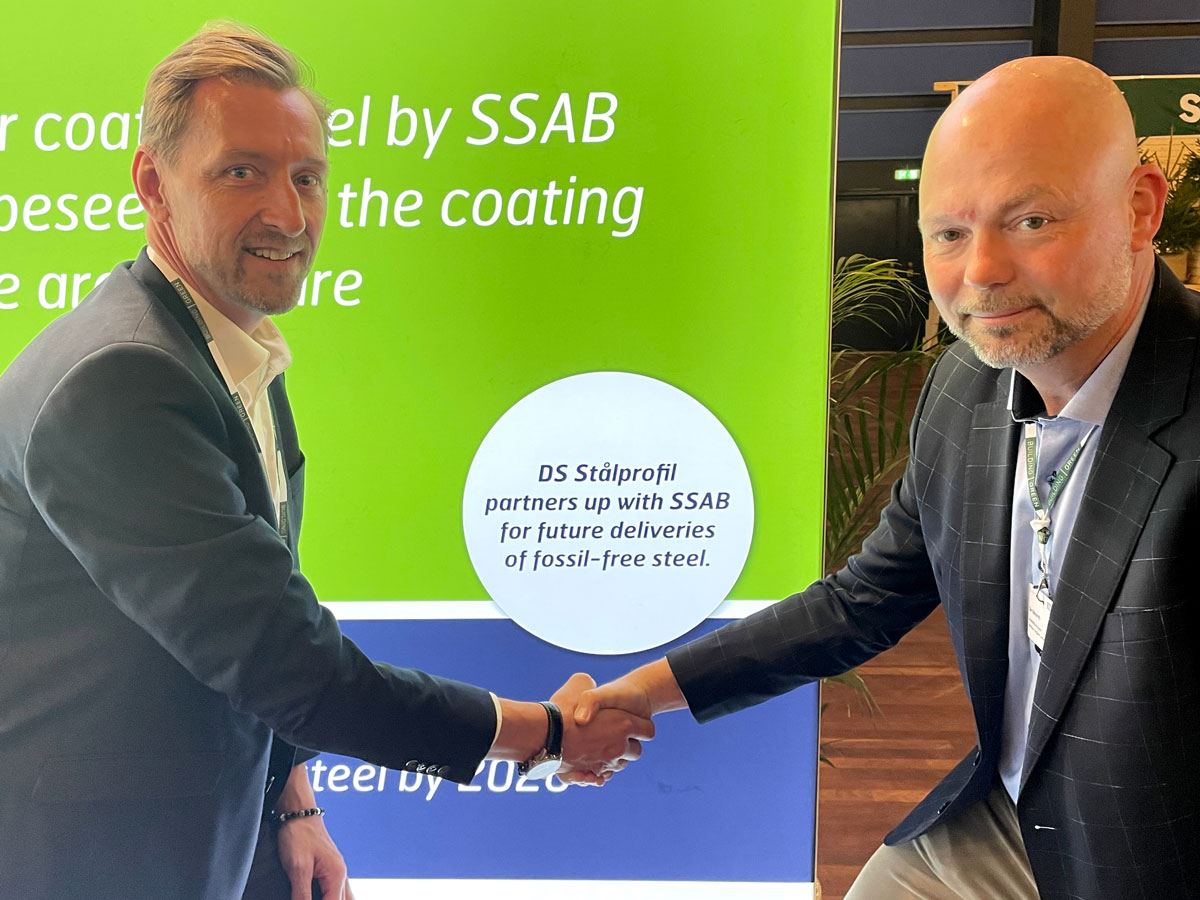 Swedish SSAB and Danish DS Stålprofil have formed a partnership