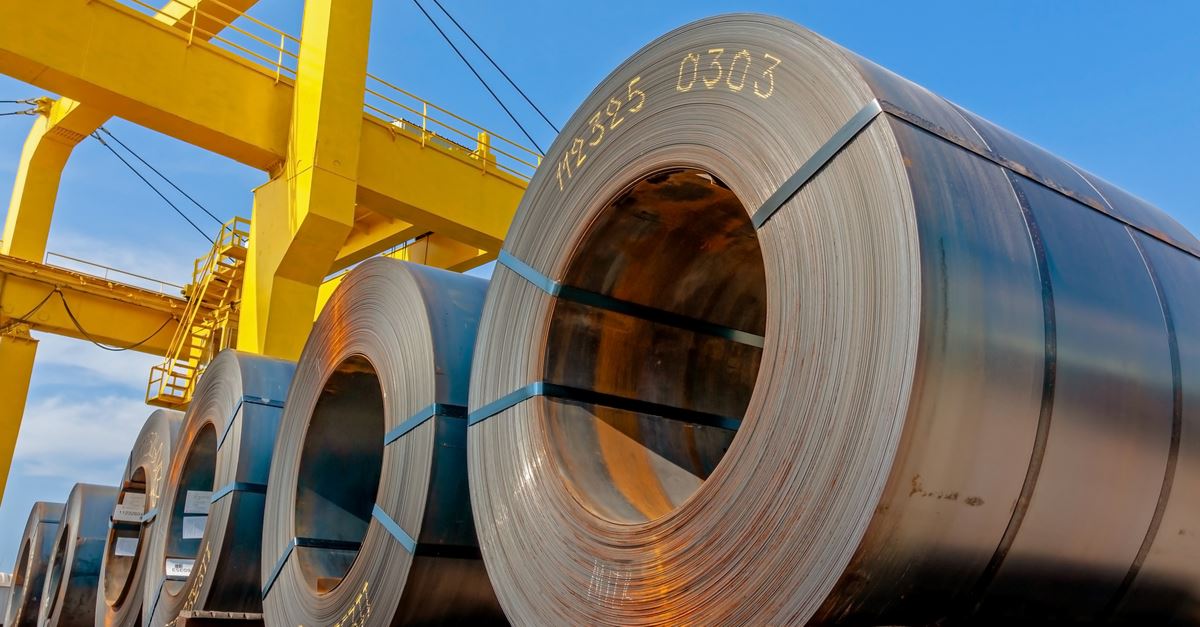 US steel exports increased in March this year