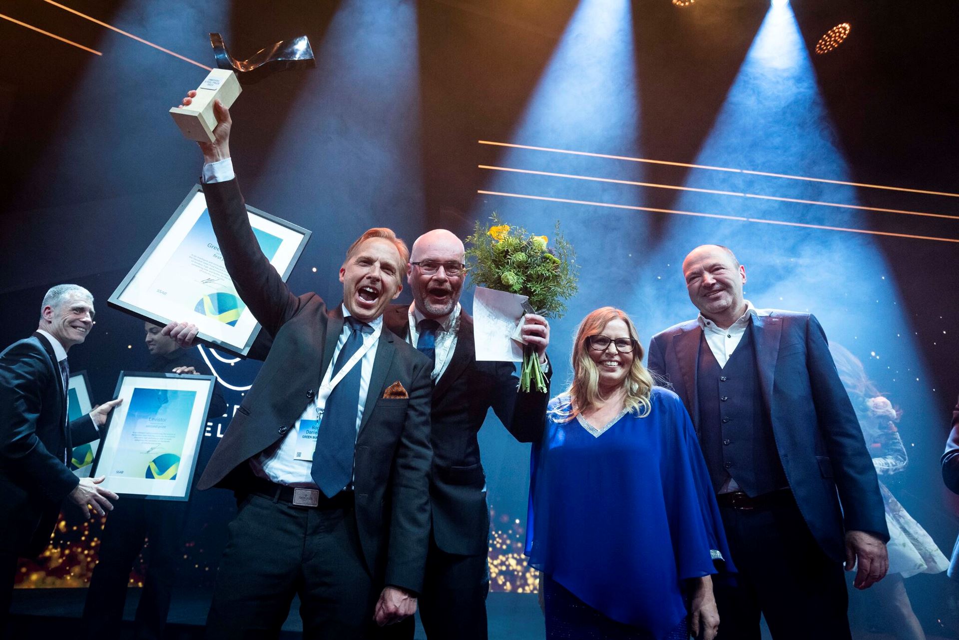 Green Buffers, 2023 İsveç Çelik Ödülü'nü kazandı