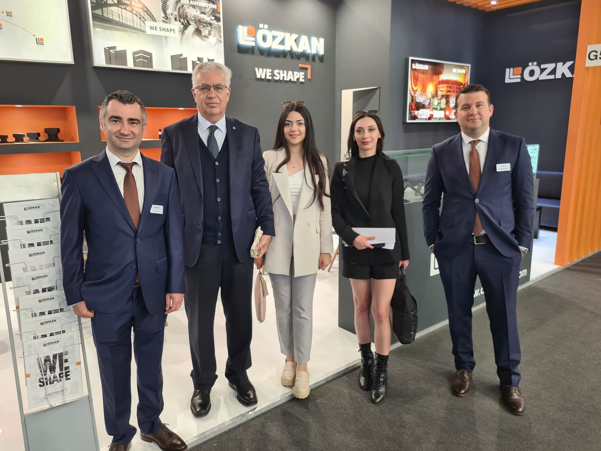 Özkan Demir Çelik, the leading name of the steel profile industry, represented Turkey in Italy