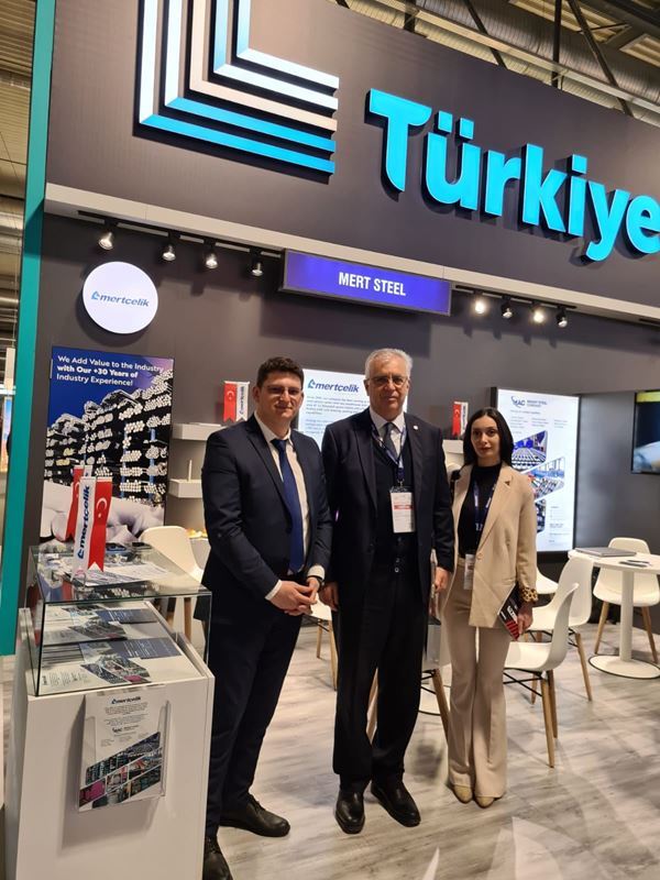 Mert Çelik, one of the important names of the skilled steel market, took its place at Made in Steel Fair