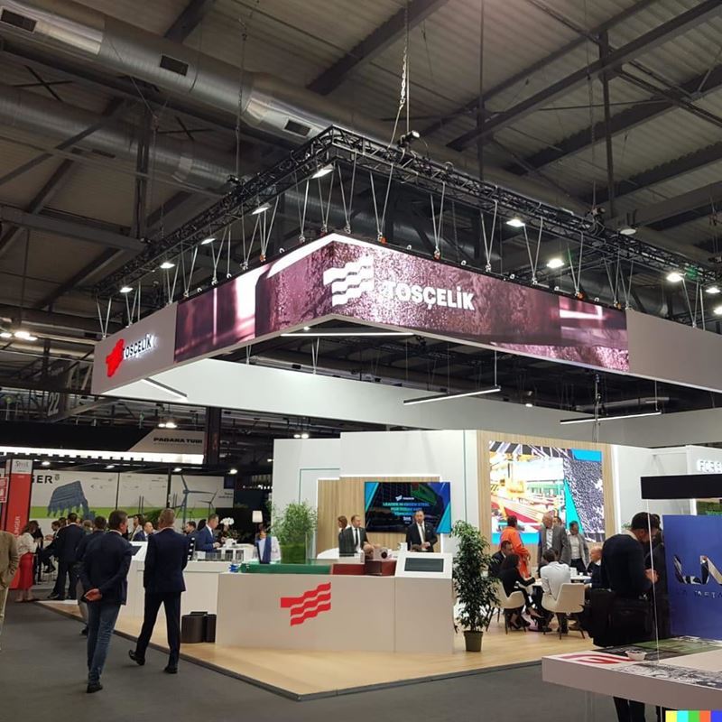 Tosyalı Holding stood out with its innovative green steel products at the "Made in Steel" Fair in Milan