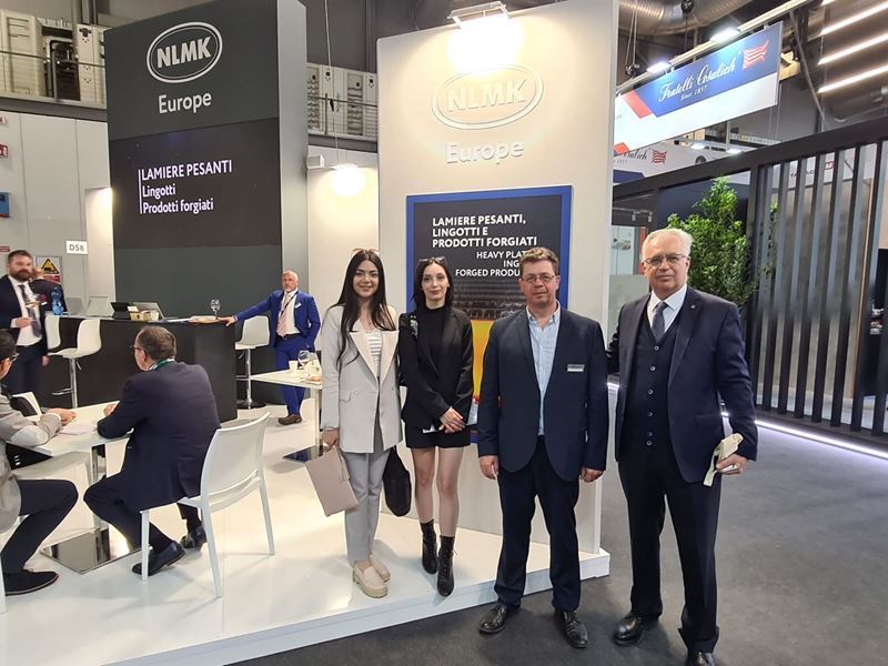 NLMK Europe stood out with its latest technology products at Made in Steel Fair
