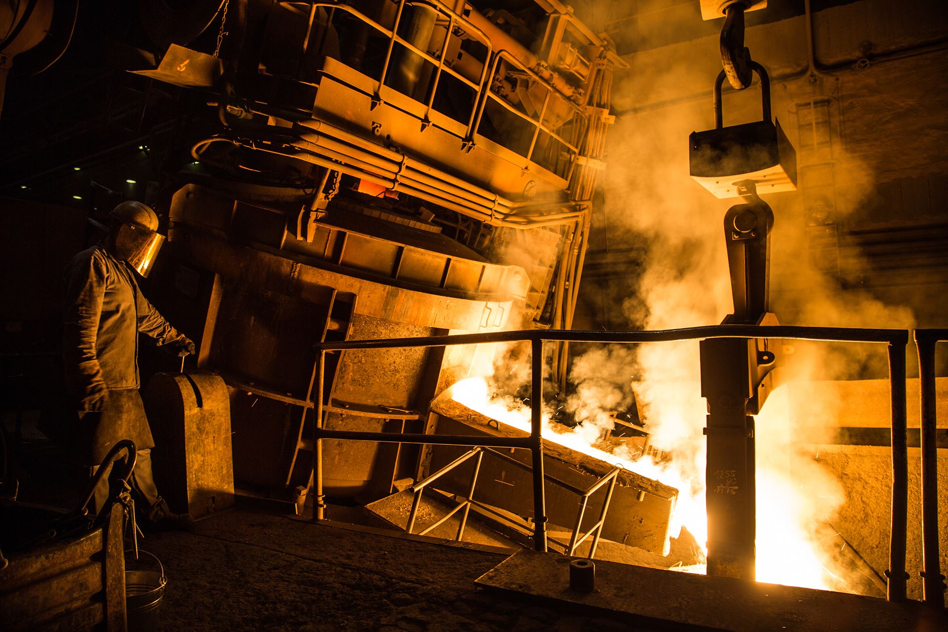 Chinese pig iron production felt on March-April 