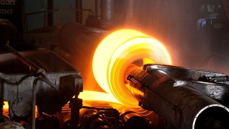 Iron and steel sectors decreased by 41 percent in April